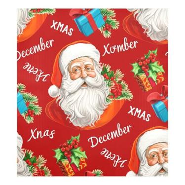 Imagem de SEHANY Capa magnética para lava-louças de Papai Noel, adesivos magnéticos para decoração de Natal antiarranhões para painel de geladeira e lava-louças, decoração de Natal de cozinha doméstica 58 x 66