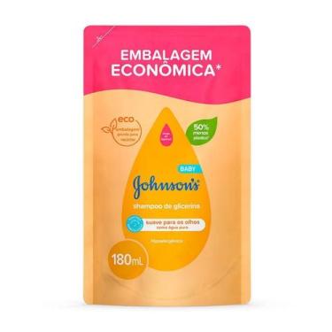 Imagem de Refil Shampoo Johnson's Baby Glicerina 180ml