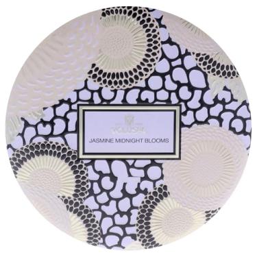 Imagem de Vela de lata com 3 pavios da coleção Japonica - Jasmine Midnight Blooms da Voluspa para unissex - Vela de 340 g