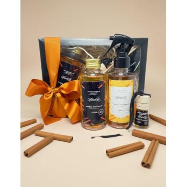 Imagem de KIT AROMATIZADOR + HOME SPRAY + CHEIRINHO PARA CARRO (CANELA VULCANICA)