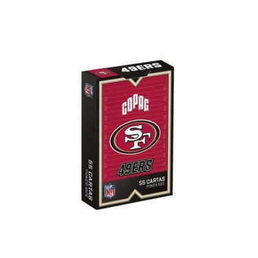 Imagem de Copag Baralho NFL San Francisco 49ers-Unissex