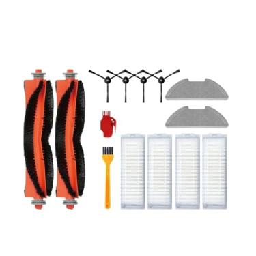 Imagem de Kit de peças de reposição 4 em 1 - Escova principal + Escova lateral + Filtro HEPA + Pano de limpeza, compatível com Xiaomi Mi Robot Vacuum Mop 2 Lite/2 Pro/MJSTL/MJST1SHW(Set 5)