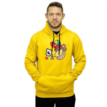 Imagem de Moletom Blusa De Frio Casaco Modelo Canguru Com Capuz Hyve Masculina-Masculino