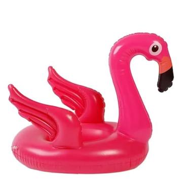 Imagem de Boia Bote Infantil Flamingo Rosa Com Assento Fralda Piscina Praia Verão Criança Segurança