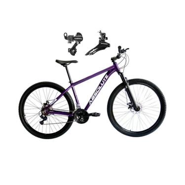 Imagem de Bicicleta Aro 29 Absolute Nero 5 Alumínio 21v Câmbios Shimano Freio A Disco Mountain Bike Roxo Tam: 19