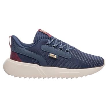Imagem de Tenis Fila Freestyle II Feminino, Navy/Burgundy/Golden, 39
