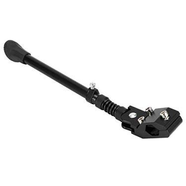Imagem de aqxreight Acessório de Suporte para Mountain Bike para Diâmetro de Pneu de 16 pol. 20 pol. 24 26 Preto Afundando No Suporte Made Al Kickstand Ajustável para Bicicleta Lateral Traseiro para (Preto)