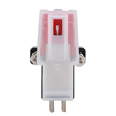 Imagem de Luqeeg Tocador de Gravação de Vinil Stylus, Agulha Giratória Magnética Móvel de Alta Saída para Fonógrafo, Fãs Populares de Música Jazz Rock