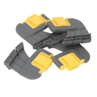 Imagem de AUNMAS 4 Escovas de Esfrega Ciclônicas Adequadas para MX6, MX6 Elite, MX8, MX8 Elite, Limpadores de Piscina MAXX, Limpadores de Piscina de Silicone ABS Profissionais, Peças de