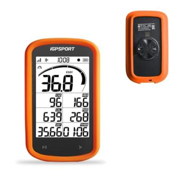Imagem de Capa para computador de ciclismo iGPSPORT BSC100MAX, capa de silicone macio, proteção à prova d'água para acessórios de dispositivos de navegação de ciclismo, capa resistente a arranhões, capa