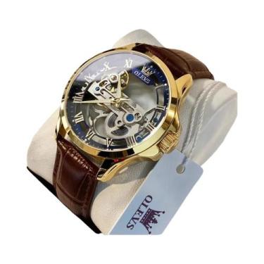 Imagem de Relógio Mecânico Automático De Luxo Masculino À Prova d'Água Com Pulse