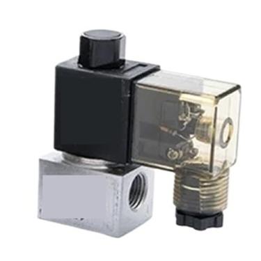 Imagem de Válvula solenoide de vácuo 3V2-06-NC 3V2-08-NO Válvula de ação direta Válvula de inversão de pressão negativa alta frequência (3V2-06-NC-AC110V)