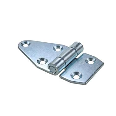 Imagem de Dobradiça de aço inoxidável para equipamentos industriais, 1 peça (ferro)