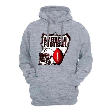 Imagem de Blusa Moletom Canguru Masculina Flanelada Capuz Cordao Ajustavel Estam