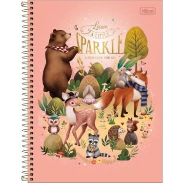 Imagem de Caderno Loveland Universitário Espiral TILIBRA - 10M 160 Folhas (Sparkle)