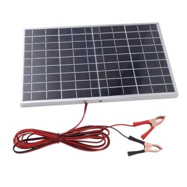 Imagem de aqxreight Kit de Painel Solar Policristalino de 15 W de Alta Eficiência 18 V Solar para Carro, RV, Uso Marítimo e Externo, Solução de Energia Portátil para Fazenda Doméstica e Viagens