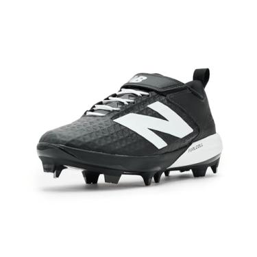 Imagem de New Balance FuelCell 4040 V8 Tênis de beisebol masculino moldado, Preto/branco, 12.5 Wide