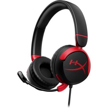 Imagem de Headset Gamer Kids HyperX Cloud Mini, Bluetooth, Driver 30mm, USB-C, Preto - 7G8F1AA-Unissex