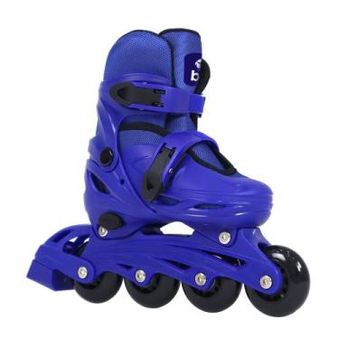 Imagem de Patins Inline Bel Basic Azul Nº 29 - 32 Bel