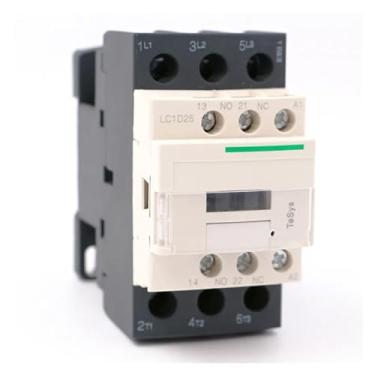 Imagem de LC1D25B7 Contator eletromagnético CA 3P 3NO LC1-D25B7 25A 24V AC Bobina