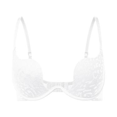 Imagem de Sutiã Com Bojo E Arame, Confortável, Com Renda Sólida, Lingerie Elevad