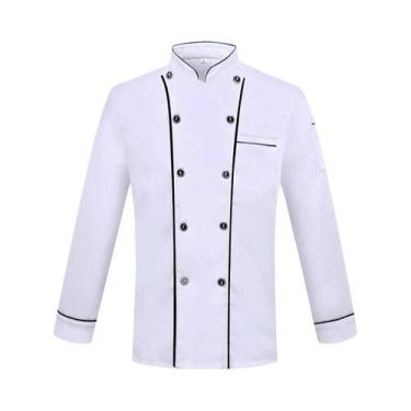 Imagem de Uniformes De Chef De Manga Curta Para Homens E Mulheres, Roupas De Tra