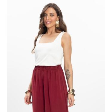 Imagem de Regata Feminina Rovitex Bege, G, Bege