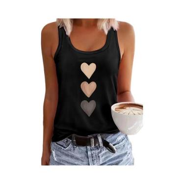 Imagem de Camiseta Feminina De Verão Sem Mangas Com Estampa De Apanhador De Sonh