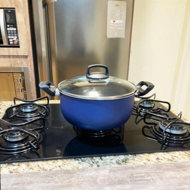 Imagem de Panela Avulsa Antiaderente Nº18 Azul Gourmet Com Tampa