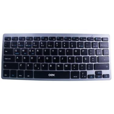 Imagem de Teclado sem fio Elite Duo Oex TC508 Bluetooth Wireless Chumbo 48.7444