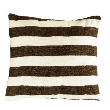 Imagem de Capa De Almofada Decorativa Chenille 1 Peça 45x45 Cm 65% Poliéster, 35% Algodão - Caramelo