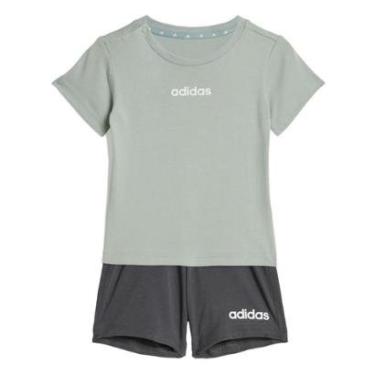 Imagem de Conjunto Camiseta Essentials Infantil Adidas-Unissex