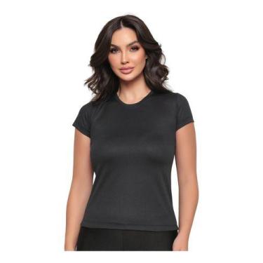 Imagem de Camiseta Feminina Academia Dry Fit Tecido Leve Premium - Fafenix, Pret