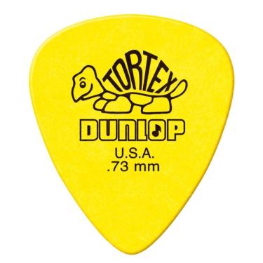 Imagem de Palheta Tortex Dunlop U.S.A Amarela .73Mm Unidade