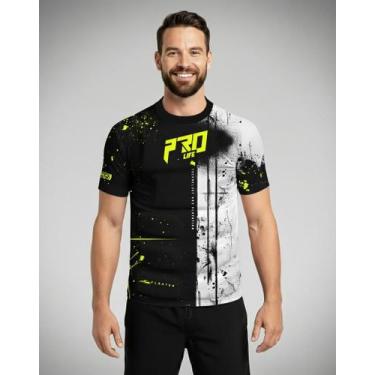 Imagem de Camisa Flutuadora Adulto Floater Splash - Prolife, Preto, Amarelo, M (
