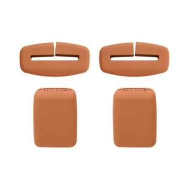 Imagem de Capa De Silicone Antirriscos Para Fivela De Cinto De Segurança Automot