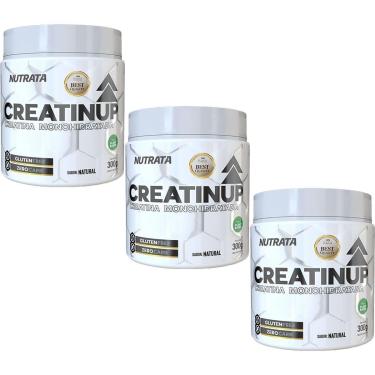 Imagem de Kit 3X Creatina Up Monohidratada Vegano - 300g - Nutrata-Masculino