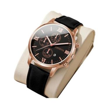 Imagem de Relógio De Quartzo Masculino De Moda Para Negócios Com Pulseira De Cou