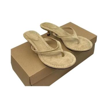 Imagem de Sapatos Femininos De Salto Médio Com Ponta Redonda, Estilo Casual, Tip