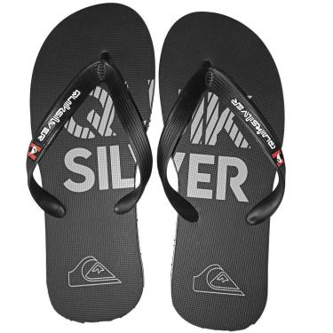 Imagem de Chinelo Quiksilver Molokai Silver Transfer Preto-Unissex
