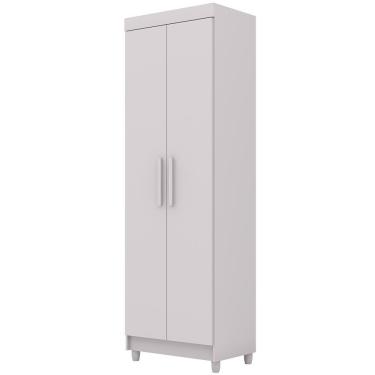 Imagem de Armário Multiuso 2 Portas 60cm Hebrom V01 Branco - Lyam Decor