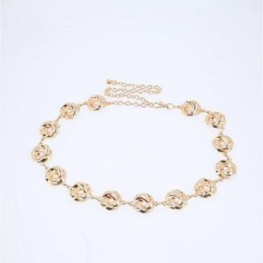 Imagem de Cinto Feminino de Corrente Elos Vazados Ajustável-Feminino