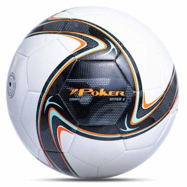 Imagem de Bola Futebol de Campo Profissional 32 Gomos Hyper II 05519 - Poker, Pt