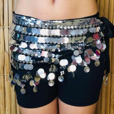 Imagem de Cinto Moedas Lenço de Quadril Luxo Dança do Ventre/Cigana LQ-013LUXO-U