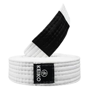 Imagem de Keiko Sports BJJ Cinto de Jiu Jitsu Brasileiro, Unissex Adulto, Branco, A0 (2,5m)