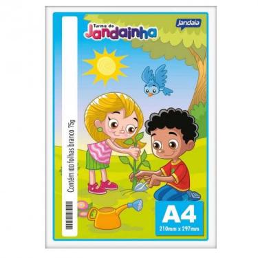 Imagem de Jandainha branco 75g c/100 fls   56731a - JANDAIA