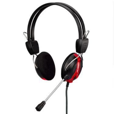 Imagem de HEADSET OFFICE FONE COM MICROFONE 2 P2 3,5MM CABO 2,2M - HF2209 HAYOM