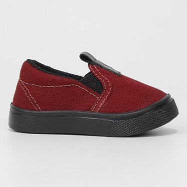 Imagem de Tênis Slip On Bebê Fatal Bunny Básico Cano Baixo-Unissex