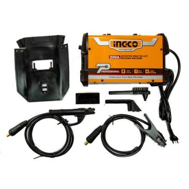 Imagem de Inversora de Solda MMA/TIG 200A Profissional Bivolt INGCO