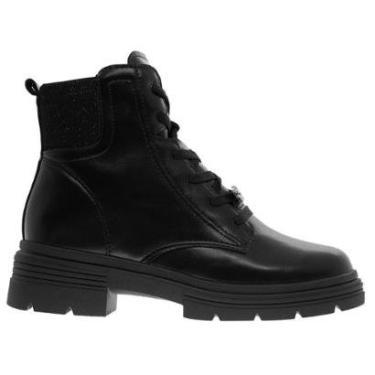 Imagem de Bota Coturno Infantil Menina Pink Cats V6081 Preta-Feminino